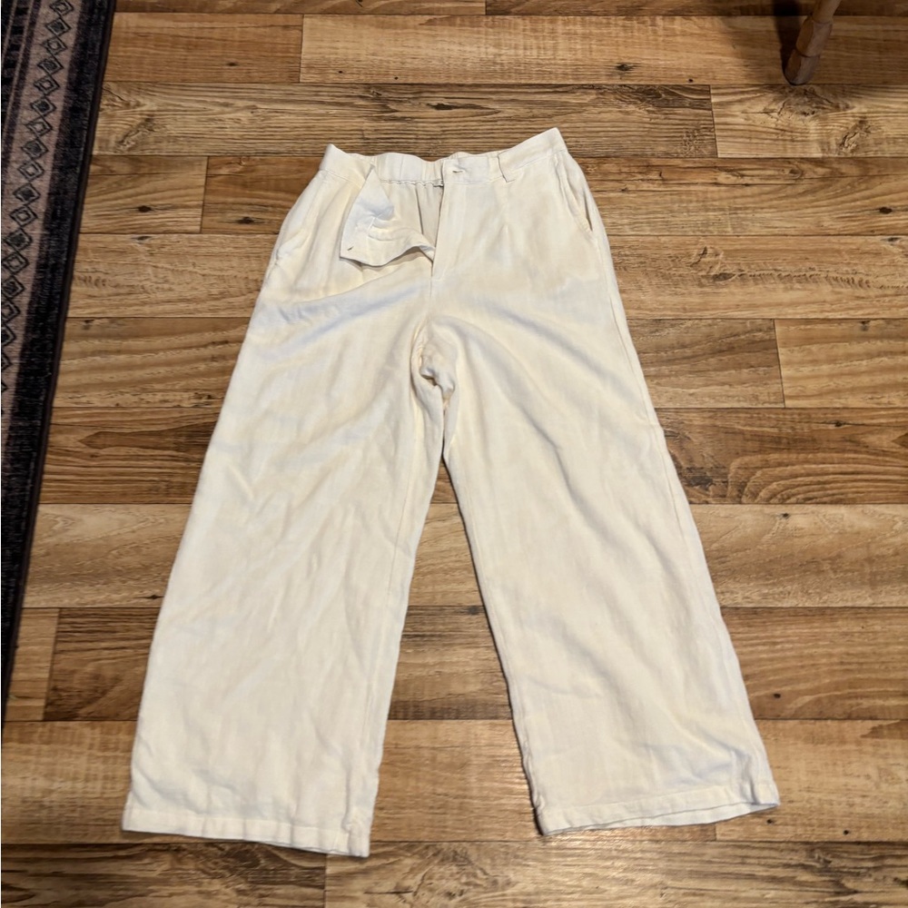Z supply wide leg crop pants